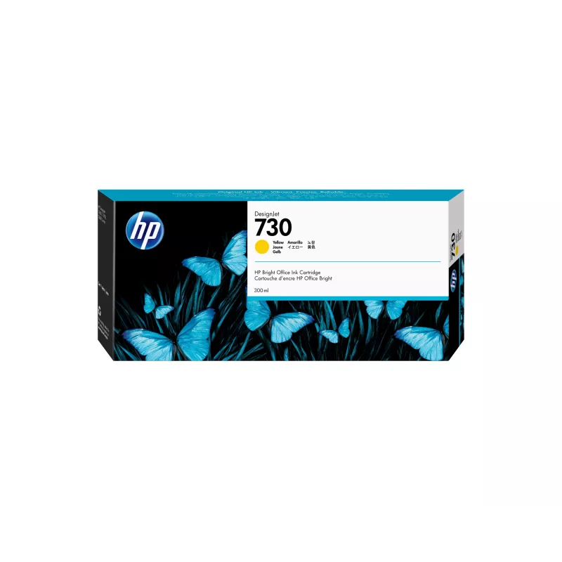 Tindikassett HP P2V70A kollane No.730XL 300ml