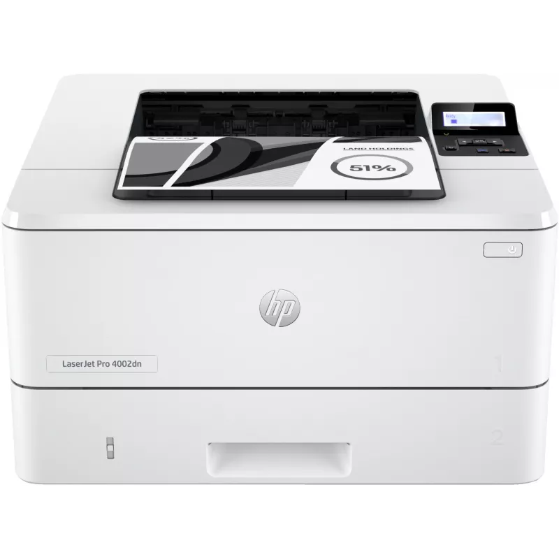 HP LaserJet Pro 4002dn printer, laser, 1200 x 1200 DPI, A4, 40 ppm, kahepoolne printimine, valge