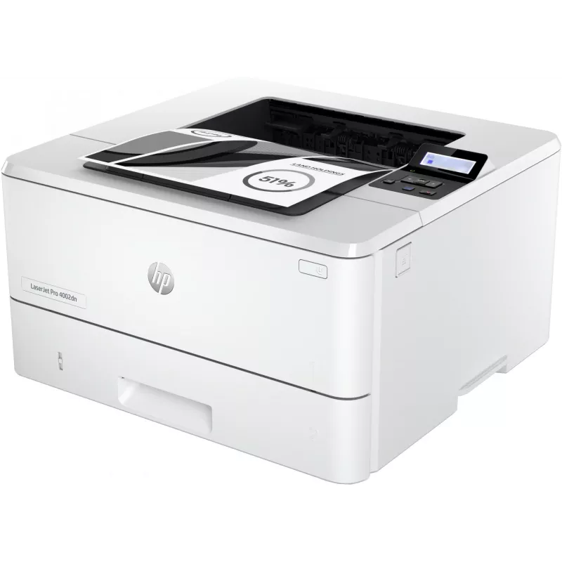 HP LaserJet Pro 4002dn printer, laser, 1200 x 1200 DPI, A4, 40 ppm, kahepoolne printimine, valge