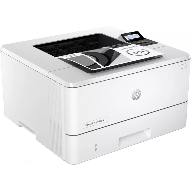 HP LaserJet Pro 4002dn printer, laser, 1200 x 1200 DPI, A4, 40 ppm, kahepoolne printimine, valge