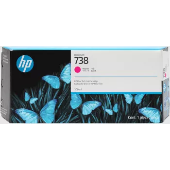 HP 738 300-ml magenta DesignJet tindikassett HP DesignJet T850 T950