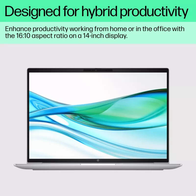 HP ProBook 460 G11 Intel Core Ultra 5 125U sülearvuti 40,6 cm (16 tolli) WUXGA 8 GB DDR5-SDRAM 256 GB SSD Wi-Fi 6E (802.11ax) Windows 11 Pro AI PC hõbedane