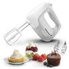 Käsisegisti Tefal Prep'Mix HT450B — 450 W, 5 kiirust, turbo, metallist visplid, valge