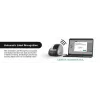 DYMO LabelWriter 550 sildiprinter | Sildimasin otsetermoprintimisega | Automaatne sildi tuvastus | Prindib aadressikleepsud, saatekleepsud, vöötkoodikleepsud ja muud | EL 2 kontaktiga pistik