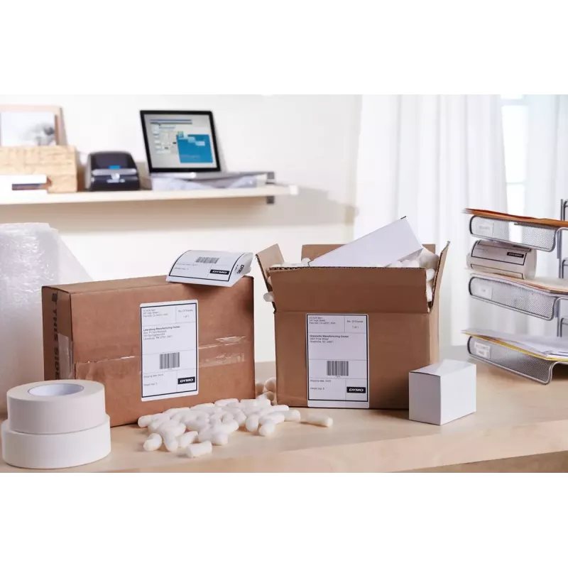 DYMO LabelWriter 5XL sildiprinter | Automaatne sildituvastusega silditegija | Prindib eriti laiu saatesilte AmazonDHL-ilt ja mujalt | Ideaalne e-kaubanduse müüjatele | EL-i 2 kontaktiga pistik