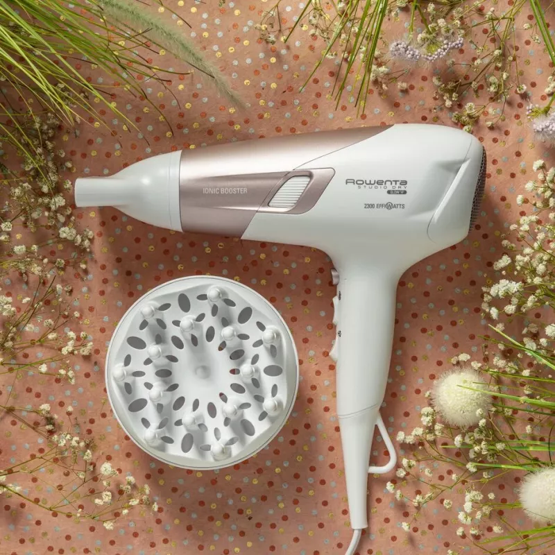 Rowenta Studio Dry CV5830 föön 2300 W Beež, Valge