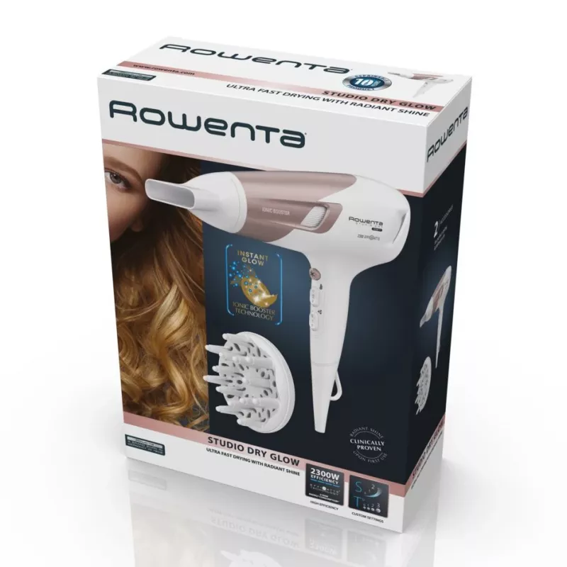 Rowenta Studio Dry CV5830 föön 2300 W Beež, Valge