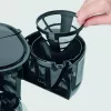 Tilkkohvimasin SEVERIN KA 4808 — 4 tassi, 750 W, klaaskann, roostevabast terasest korpus, tilkumiskaitse