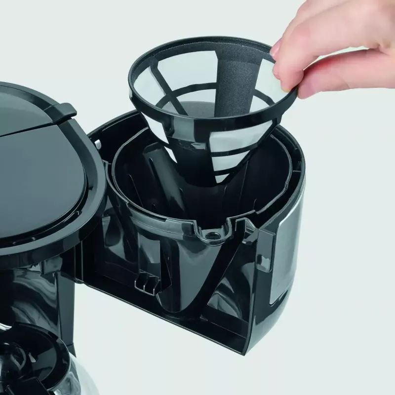 Tilkkohvimasin SEVERIN KA 4808 — 4 tassi, 750 W, klaaskann, roostevabast terasest korpus, tilkumiskaitse