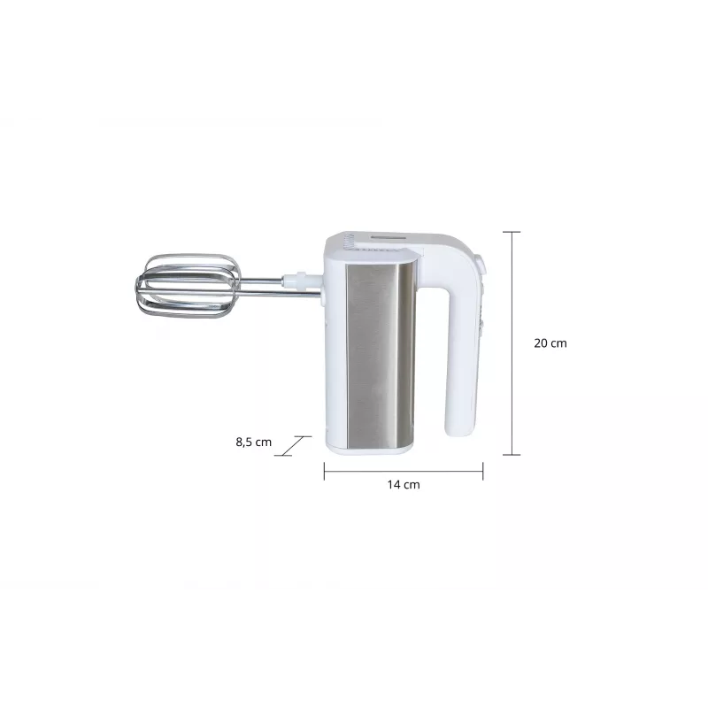 Hand mixer Unold 78720 500 W Valge plastik Stainless Steel