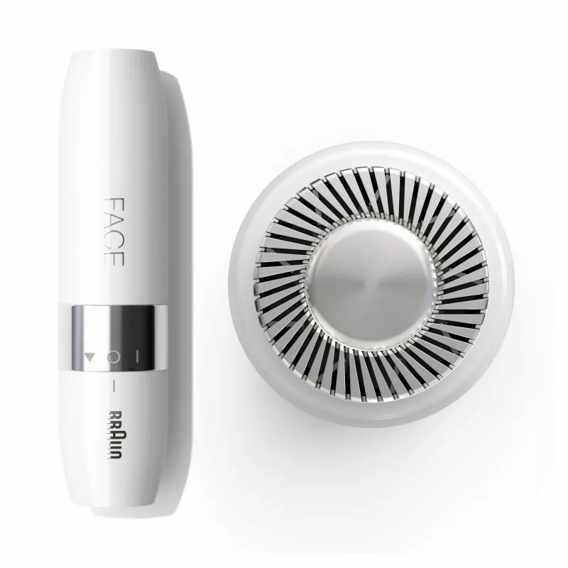 Braun Face FS1000 miniatuurne näokarvade eemaldaja naistele - valge