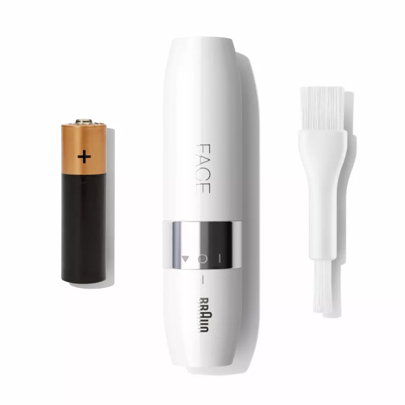 Braun Face FS1000 miniatuurne näokarvade eemaldaja naistele - valge