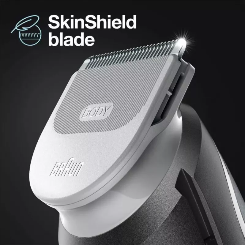 Body Groomer Braun BG5350 Must Silver Lithium-Ion 100 min