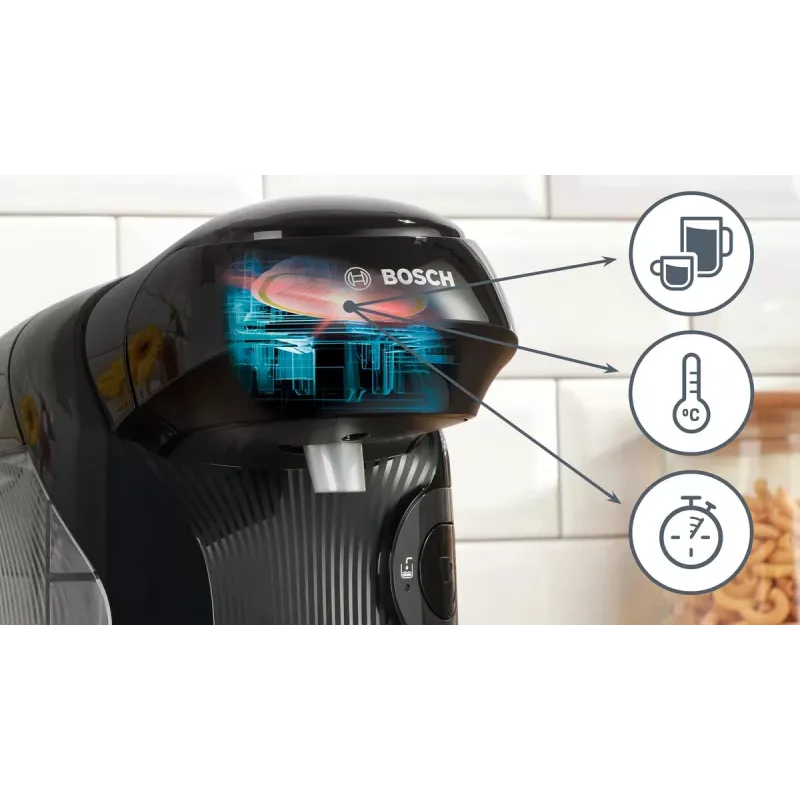Bosch TAS112E kohvimasin, täisautomaatne kapslikohvimasin, 0,7 L