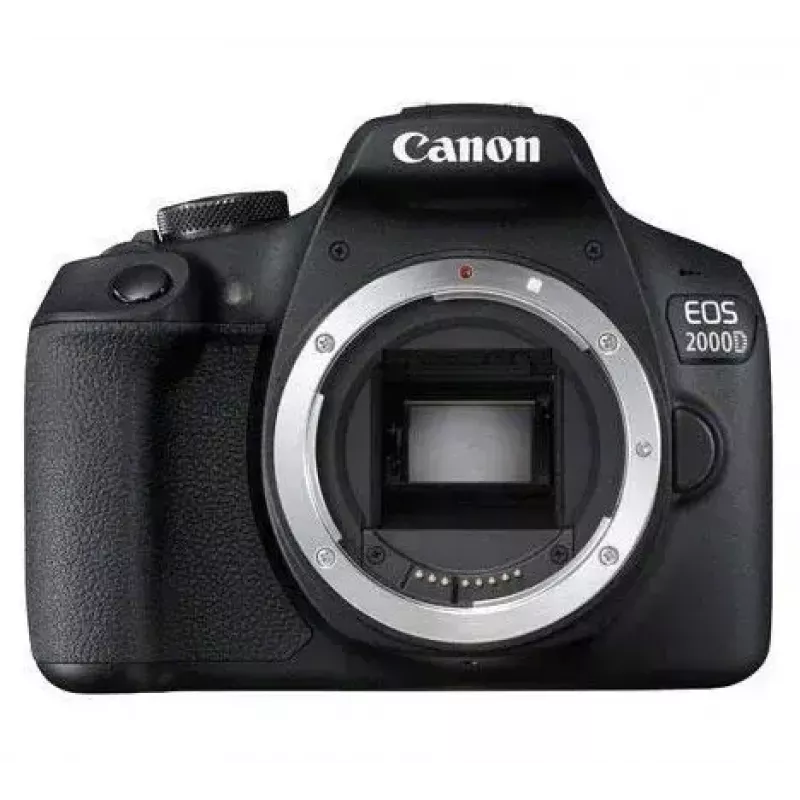 Canon EOS 2000D + EF-S 18-55mm f/3.5-5.6 III peegelkaamera komplekt 24,1 MP CMOS 6000 x 4000 pikslit must
