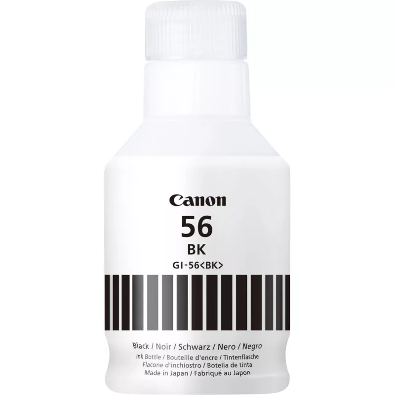 Canon GI-56BK must tindipudel, originaal, must, Canon, MAXIFY GX6050, GX7050, 6000 lehekülge, tindiprinter