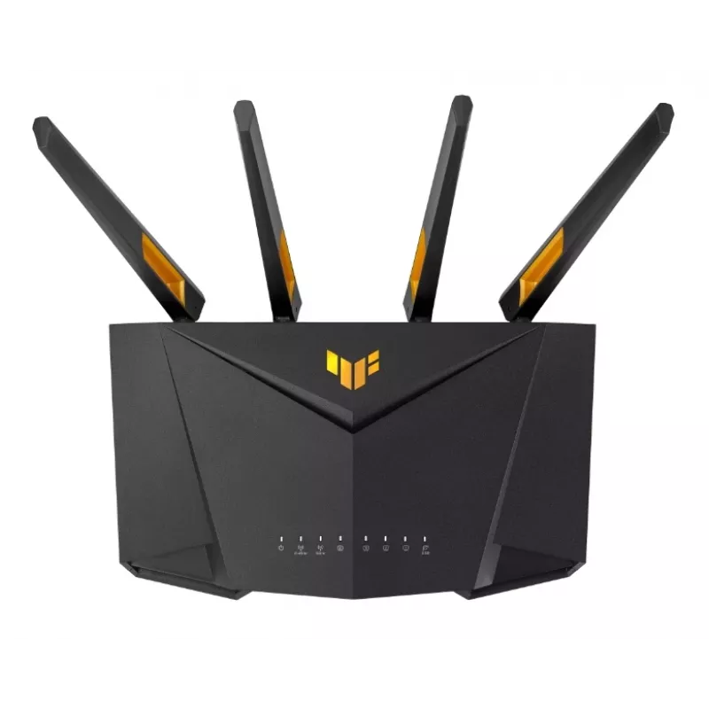 ASUS TUF-AX4200 traadita ruuter Gigabit Ethernet Kaheribaline (2,4 GHz / 5 GHz) Must