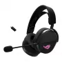 ASUS ROG Pelta peakomplekt, juhtmega ja juhtmevaba, peakate, mängimine, USB USB-C, Bluetooth, must
