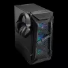 Arvuti korpus ASUS TUF GAMING CASE GT301 — Midi-Tower ATX, karastatud klaas, 3x120mm esiventilaatorit, 1x120mm tagumine, toetab ATX/Micro-ATX/Mini-ATX