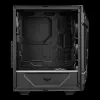 Arvuti korpus ASUS TUF GAMING CASE GT301 — Midi-Tower ATX, karastatud klaas, 3x120mm esiventilaatorit, 1x120mm tagumine, toetab ATX/Micro-ATX/Mini-ATX