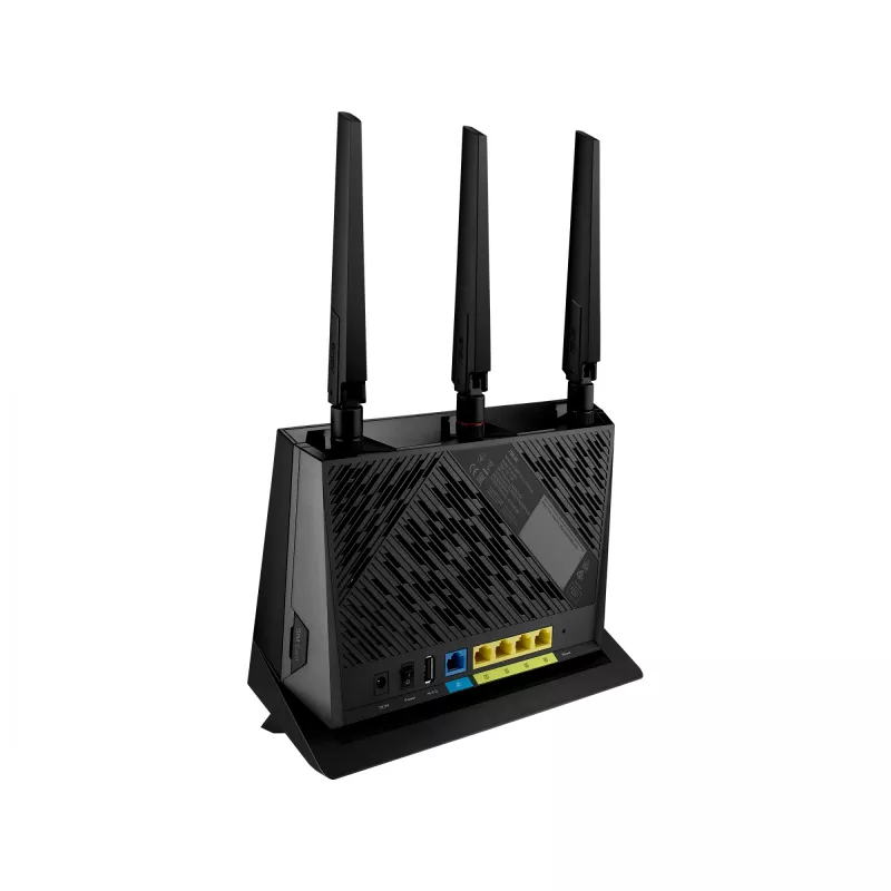 ASUS 4G-AC86U traadita ruuter Gigabit Ethernet Kaheriba (2,4 GHz / 5 GHz) Must