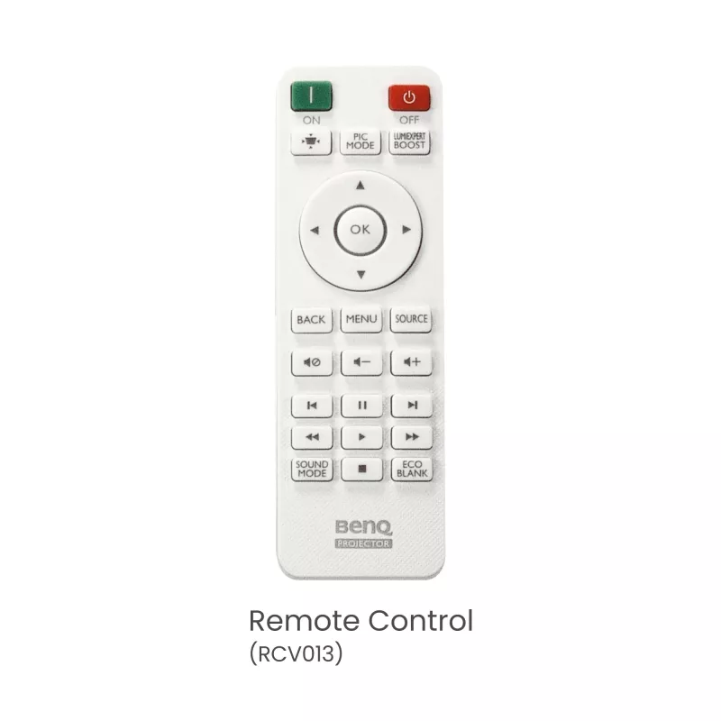 BenQ TK710 Standard heiteprojektor 3200 ANSI luumenit DLP UHD 4K (3840x2160) 3D Must, Valge