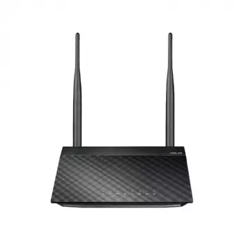 ASUS RT-N12E traadita ruuter Fast Ethernet Must, Metallic