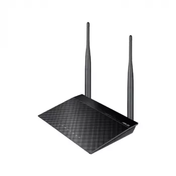 ASUS RT-N12E traadita ruuter Fast Ethernet Must, Metallic