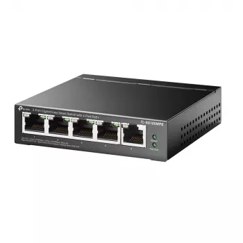 TP-Link 5-pordiline Gigabit Easy Smart Switch 4 PoE+ pordiga, L2, Gigabit Ethernet (10/100/1000), Power over Ethernet (PoE)