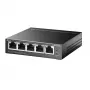 TP-Link 5-pordiline Gigabit Easy Smart Switch 4 PoE+ pordiga, L2, Gigabit Ethernet (10/100/1000), Power over Ethernet (PoE)