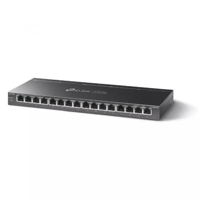 Haldamata kommutaator TP-Link TL-SG116P 16-pordiline Gigabit lauakommutaator PoE+ toega