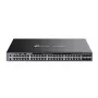 TP-Link Omada 48-porti Gigabit virnastatav L3 hallatav PoE+ lüliti 6 10G pesaga