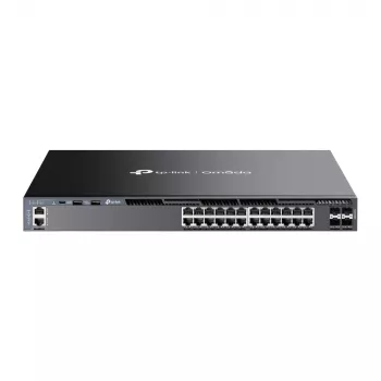 TP-Link Omada 24-port Gigabit virnastatav L3 halduslüliti 4 10G pesaga