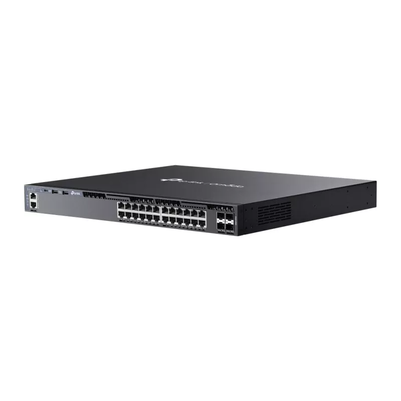 TP-Link Omada 24-port Gigabit virnastatav L3 halduslüliti 4 10G pesaga