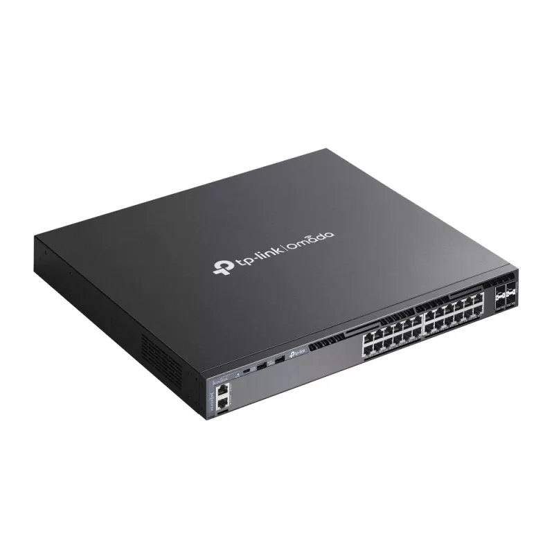 TP-Link Omada 24-port Gigabit virnastatav L3 halduslüliti 4 10G pesaga