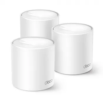 TP-Link AX1500 Kogu Kodu Mesh Wi-Fi 6 süsteem, valge, sisemine, Mesh-ruuter, 190 m², kahesageduslik (2,4 GHz / 5 GHz), Wi-Fi 6 (802.11ax)