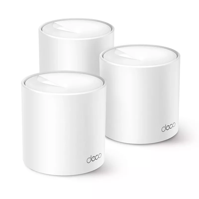 TP-Link AX1500 Kogu Kodu Mesh Wi-Fi 6 süsteem, valge, sisemine, Mesh-ruuter, 190 m², kahesageduslik (2,4 GHz / 5 GHz), Wi-Fi 6 (802.11ax)