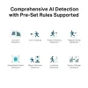 TP-Link VIGI 5MP täisvärviline kupliga võrgukaamera, IP-turvakaamera, sise- ja väliskasutuseks, juhtmega, 120 dB, CE, NTRA, VCCI, KC, BSMI, FCC, IC, lagi