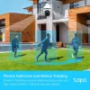 TP-Link Tapo väliturbekaamera pöörde- ja kallutusfunktsiooniga, IP-turvakaamera, sise- ja välitingimustesse, juhtmevaba, Amazon Alexa ja Google Assistant, sisemine, CE, FCC, RoHS, RCM