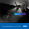 TP-Link Tapo välisjulgestuse Wi-Fi kaamera, IP-kaamera, sise- ja väliskasutuseks, juhtmevaba, CE, FCC, RoHS, RCM, sein, valge