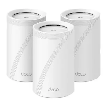 TP-Link BE9300 Kogu Kodu Mesh Wi-Fi 7 Süsteem (Tri-Band), Valge, Sisemine, Mesh süsteem, Tri-band (2.4 GHz / 5 GHz / 6 GHz), Wi-Fi 7 (802.11be), 9214 Mbit/s