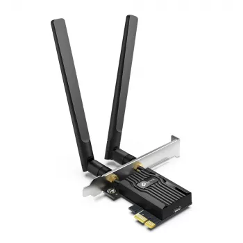 TP-Link Archer AX3000 Wi-Fi 6 Bluetooth 5.2 PCIe adapter, juhtmevaba, PCI Express, WLAN / Bluetooth, Wi-Fi 6 (802.11ax), 2402 Mbit/s, must
