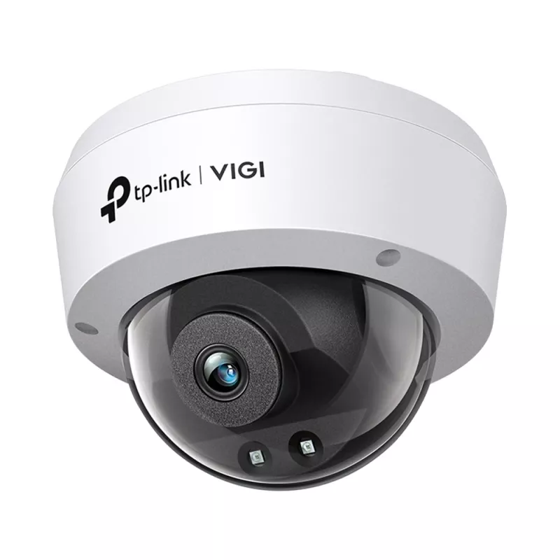 TP-Link VIGI 4MP IR Dome võrgukaamera, IP turvakaamera, sise- ja välistingimustesse, juhtmega, CE, BSMI, VCCI, ONVIF, lagi/seinale, must, valge