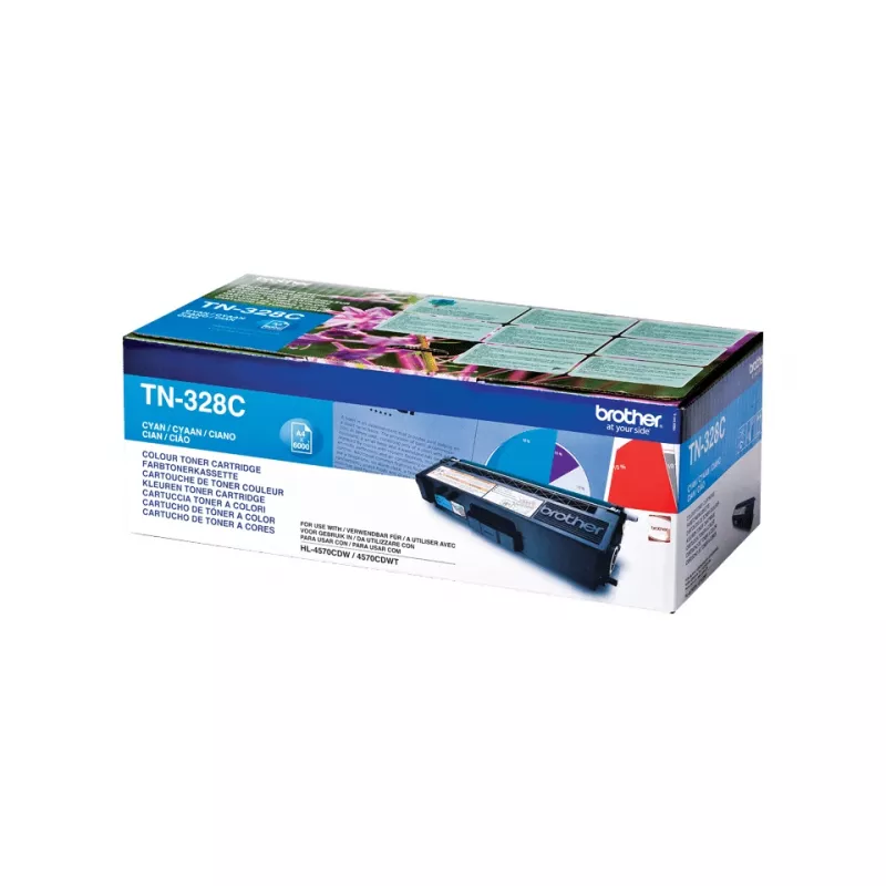 Brother TN-328C toonerikassett 1 tk Originaal Tsüaan
