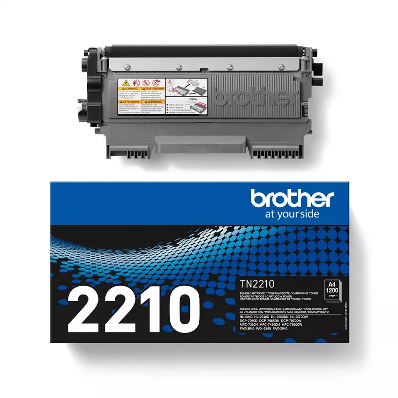Brother TN-2210 toonerikassett 1 tk Originaal Must