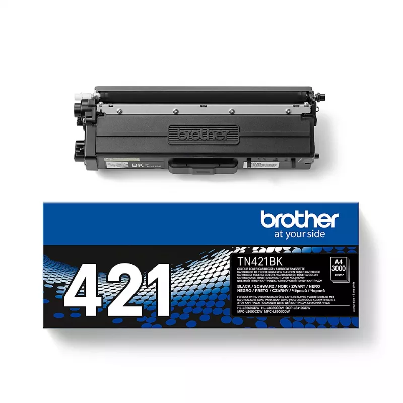 Toonerkassett Brother TN421BK 3000 lehekülge Must