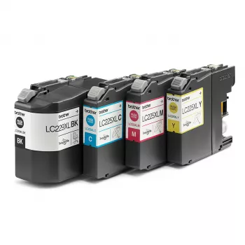 Brother LC229XLVALBPDR tindikassett 4 tk originaal must, tsüaan, magenta, kollane