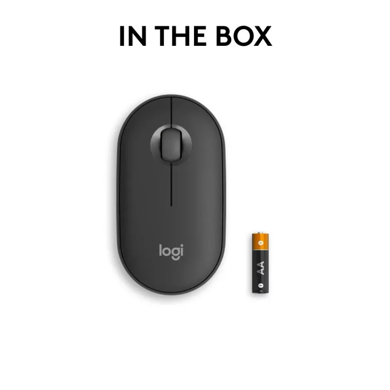 Hiir Logitech M350S Must USB Optiline Juhtmevaba