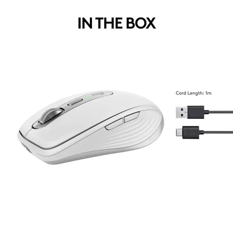 Hiir Logitech MX Anywhere 3S RF Wireless + Bluetooth
