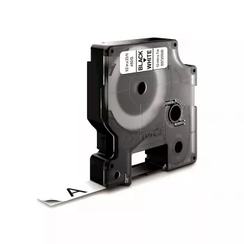 DYMO autentsed D1 sildid | Must trükk valgel lindil | 12 mm x 7 m | Isekleepuvad sildid LabelManager sildimasinatele | Valmistatud Euroopas